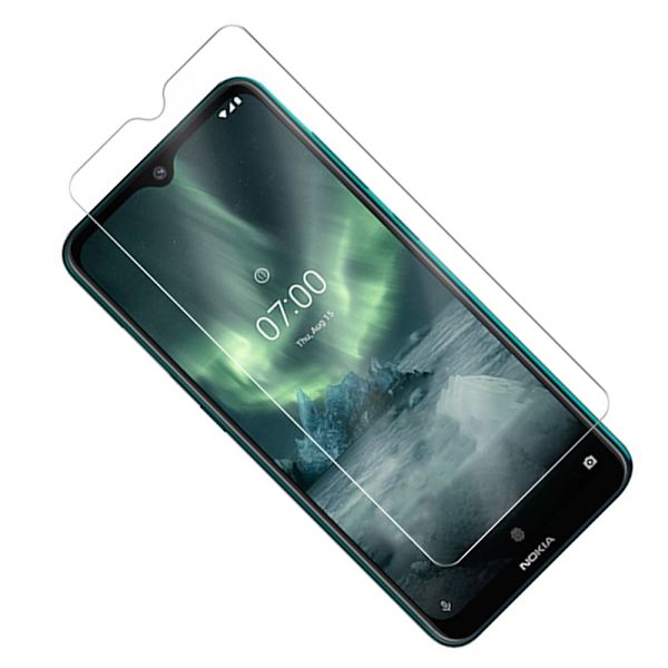 Nokia 6.2 3-PACK Standard Skärmskydd 9H 0,3mm Transparent/Genomskinlig