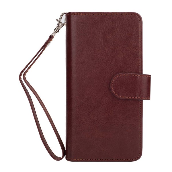 Samsung Galaxy S10E - Elegant Smooth Wallet Case Svart