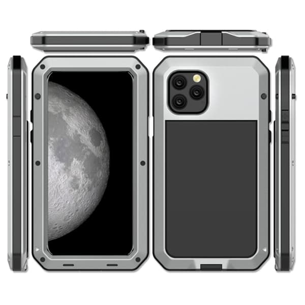 Gennemtænkt EXXO HEAVY DUTY Skal - iPhone 11 Silver