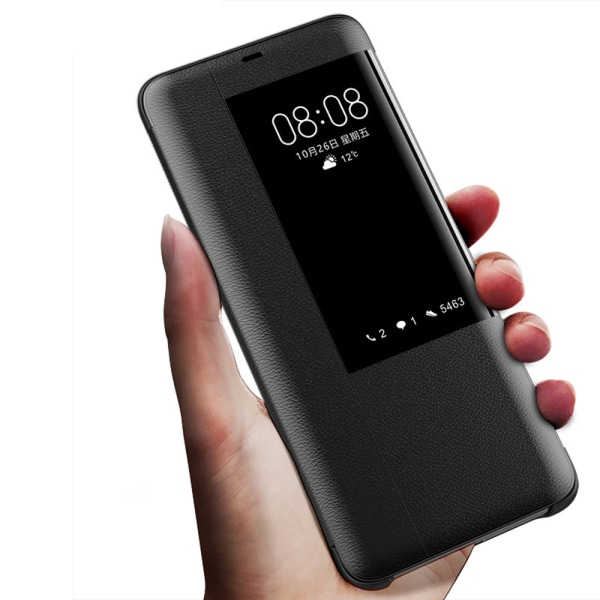 Huawei Mate 20 Pro - SMART-VIEW-deksel fra NKOBEE Mocha Guld