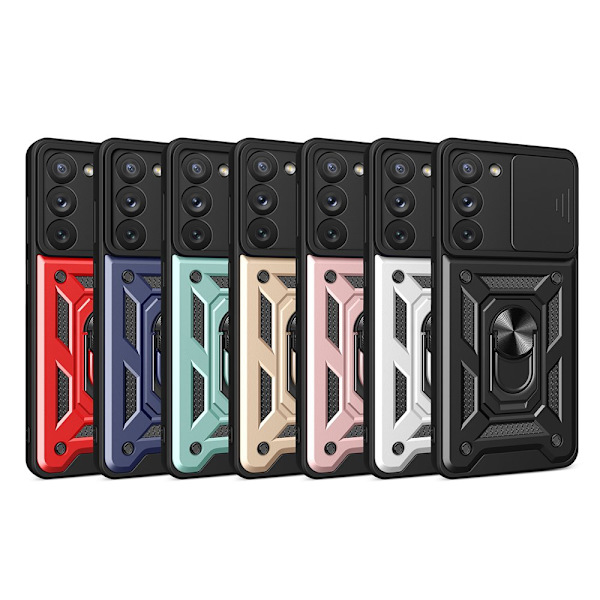 Samsung Galaxy S23 Plus - Stilrent Skyddsskal (Ringhållare) Svart