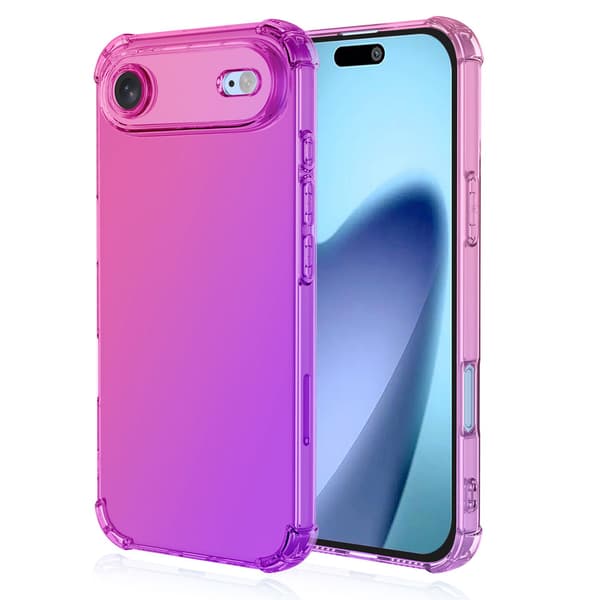 iPhone 17 Air Elegant Silikonskal  Skydd med stil Clear