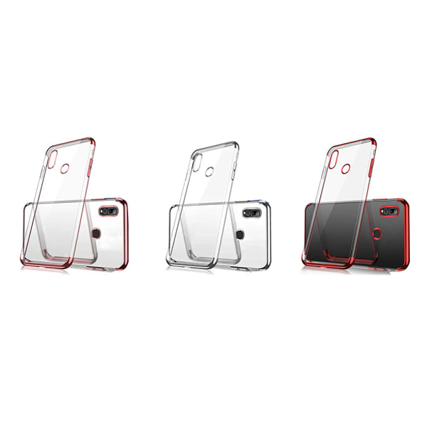 Huawei P Smart Z - Professionelt beskyttende silikonecover Röd