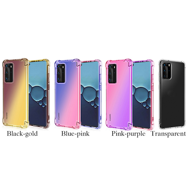 Skyddsskal - Huawei P40 Pro Blå/Rosa