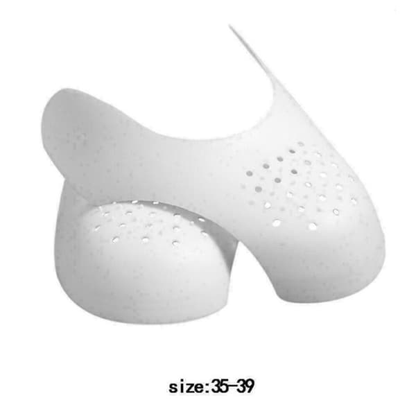 1-pari Sneaker Shield -kengänsuojat (ESTÄÄ RYPYT) Svart Small