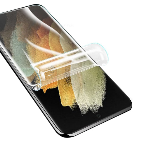 3-PAKK Samsung Galaxy S23 Ultra - Gjennomtenkt skjermbeskytter i Hydrog Transparent