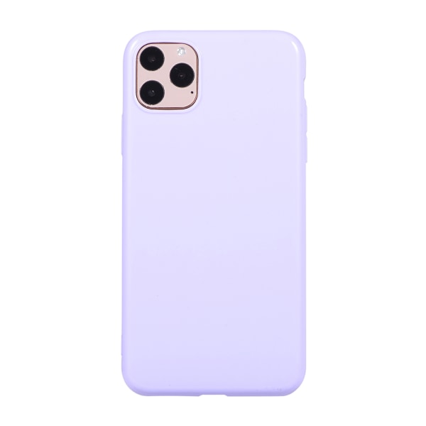 iPhone 11 Pro - Candy Ultrathin Silikone Cover (FLOVEME) Mörklila