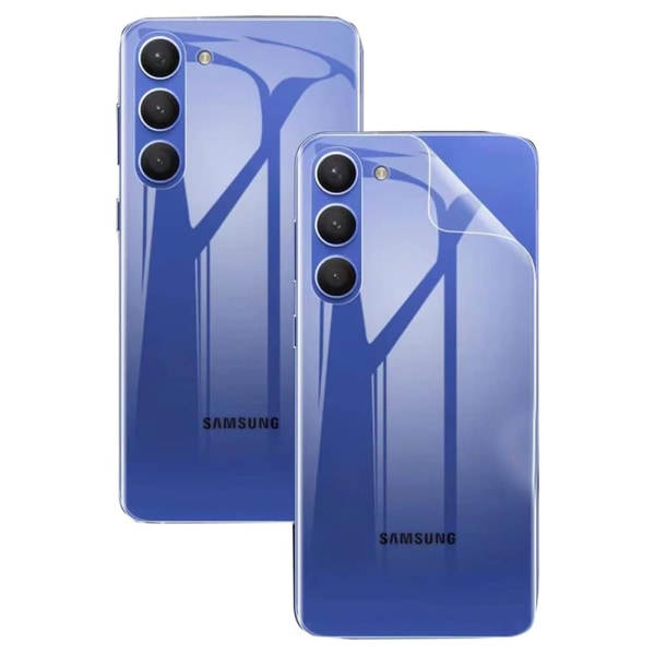 2-PAK Samsung Galaxy S24 - 1 Sæt Hydrogel Skærmbeskytter HD 0,2mm Transparent