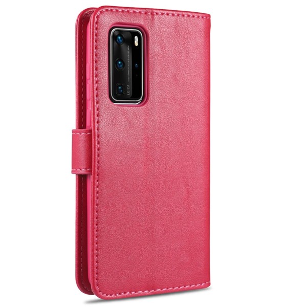 Stilig lommebokdeksel - Huawei P40 Pro Röd
