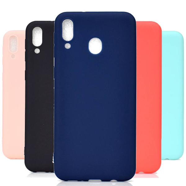 Samsung Galaxy A40 - Effektivt mat cover (NKOBEE) Ljusrosa