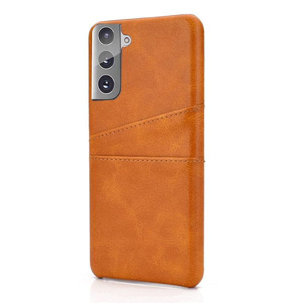 Effektfullt Skal med Korthållare - Samsung Galaxy S23 Grå