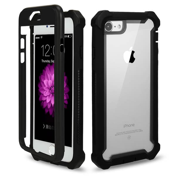 iPhone 6/6S Plus - Robust EXXO Skyddsfodral med Hörnskydd Roséguld