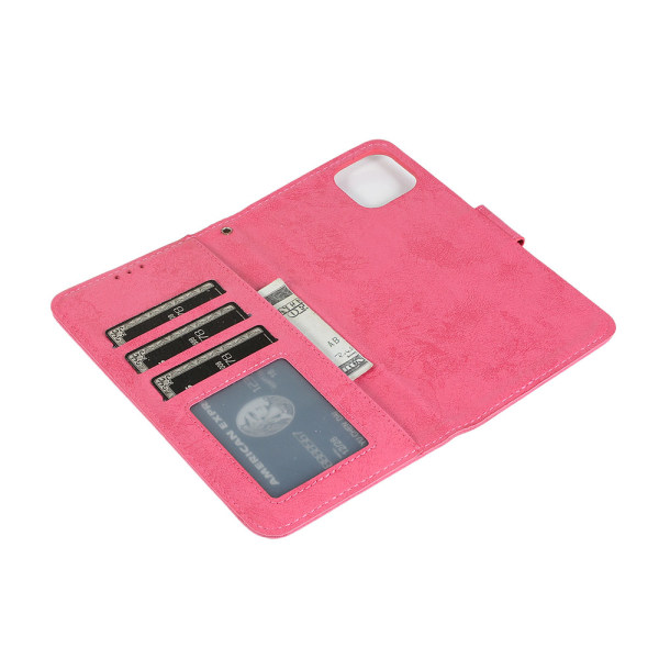 Stilig beskyttende lommebokdeksel - iPhone 11 Pro Lila
