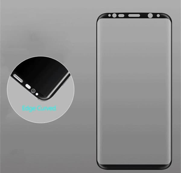 Samsung Galaxy S8 - (3-PACK) ProGuard EXXO-näytönsuoja kehyksellä Vit