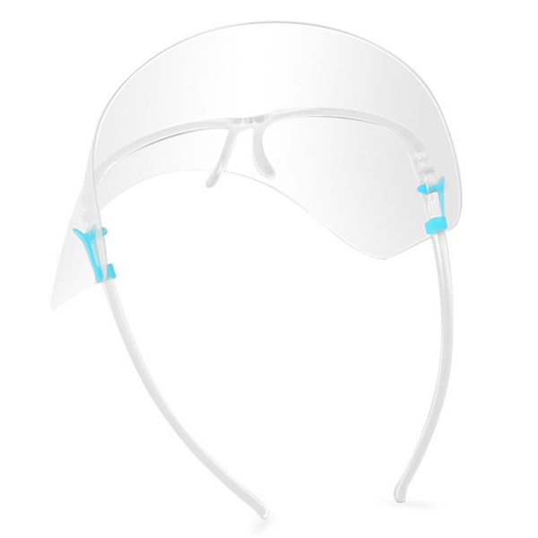 Praktiskt Skyddsvisir Face Shield Transparent/Genomskinlig