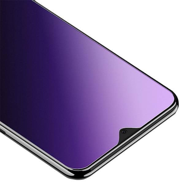 A71 2.5D Anti Blue-Ray Anti-Fingerprints 3-PACK Näytönsuojat Transparent/Genomskinlig