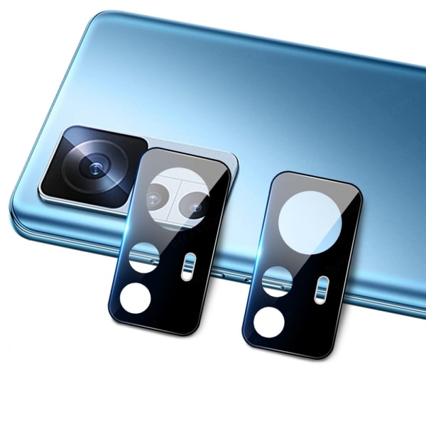 Xiaomi 12T 2.5D Premium -kameran linssinsuojus (3 kpl) Transparent