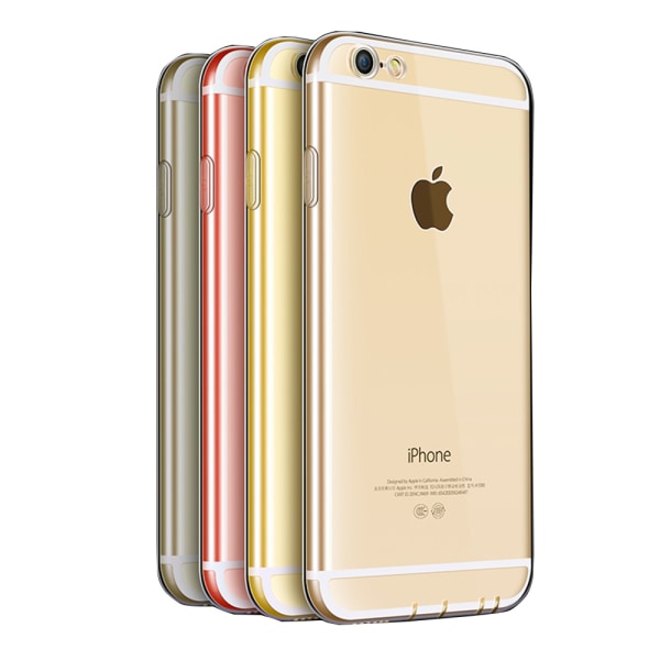 iPhone 7 - Støtdempende silikondeksel Transparent/Genomskinlig