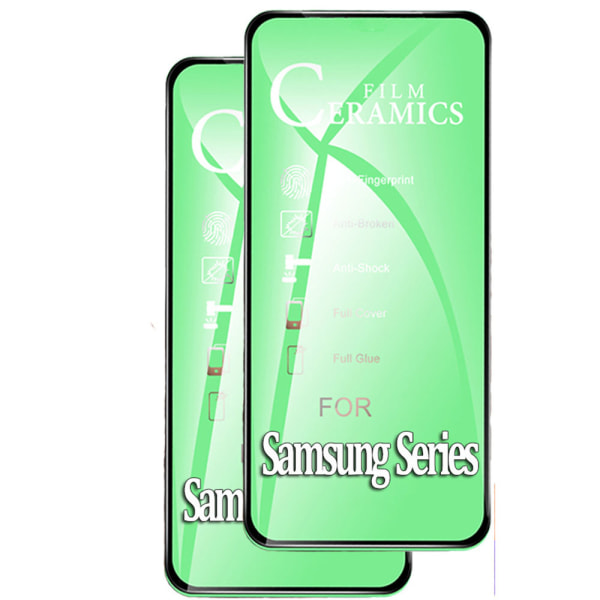 Galaxy A23 5G Sk�rmskydd i Formbart Keramiskt Material (2-pack) Transparent