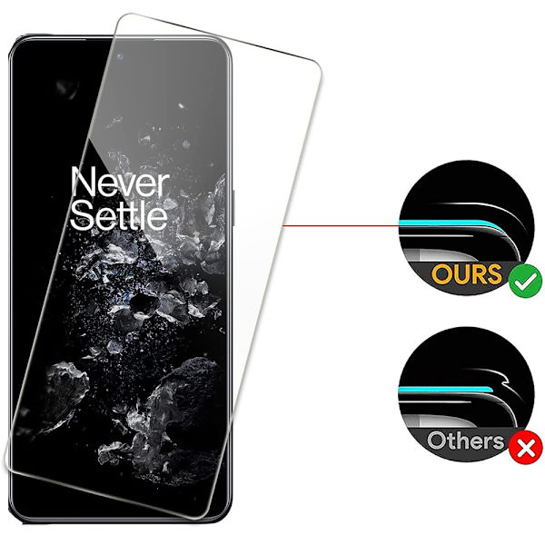 Oneplus 10T Härdat Glas Skärmskydd (3-pack) Transparent