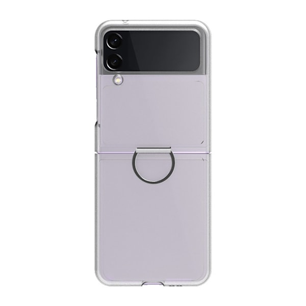 Samsung Galaxy Z Flip 3 - Praktiskt Skal med Ringhållare Frostad