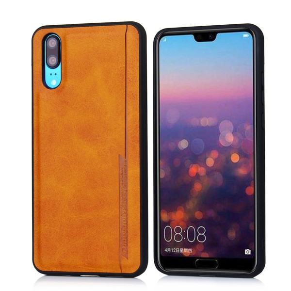 Huawei P20 - Exklusivt Pu-Läder Skal från Diaobaolee Blå Blå