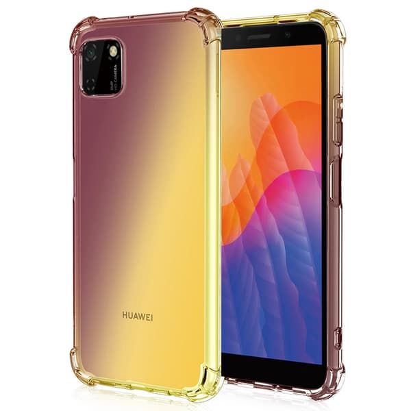 Silikonskal - Huawei Y5p Rosa/Lila