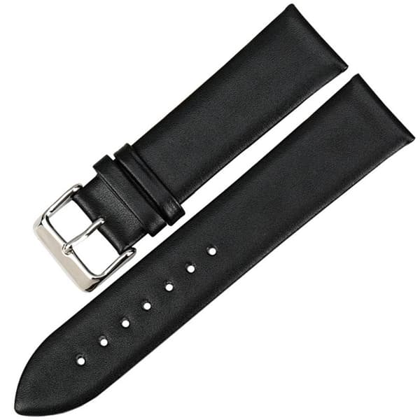 Ardours eksklusive Smooth klokkearmbånd (PU-lær) Blå 16mm