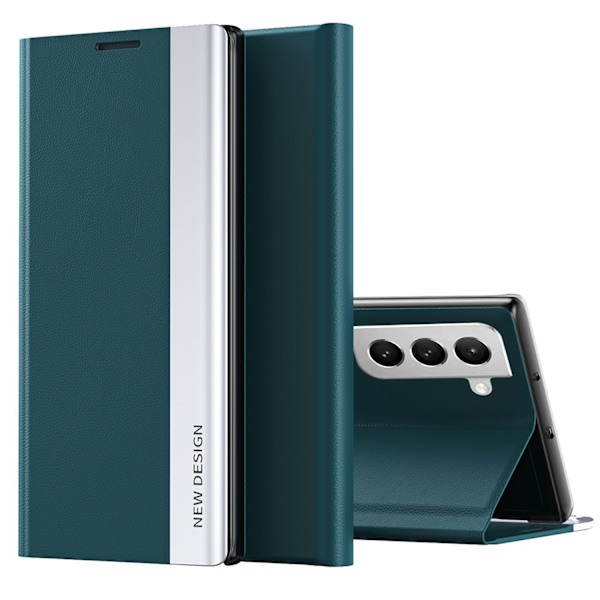 Samsung Galaxy S23 Fodral - Spegelfinish & kickstand Rosa