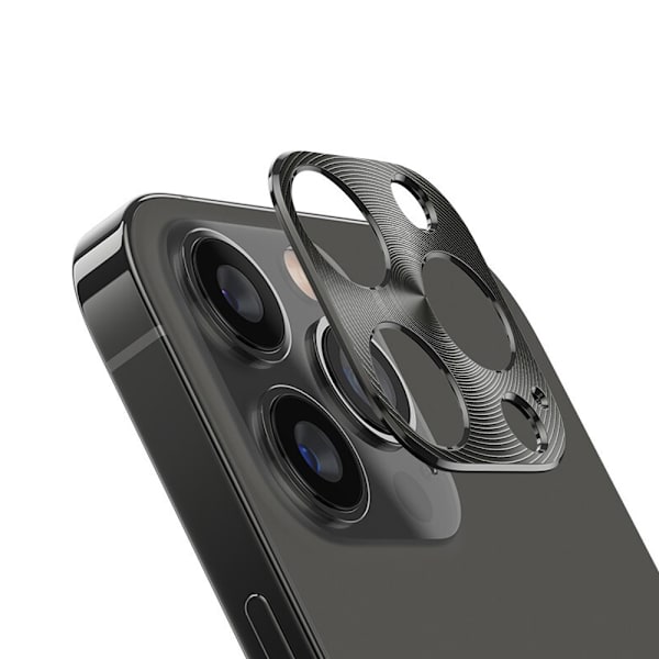 iPhone 12 Pro - Kameraramskydd AK Alloy Linsskydd Guld