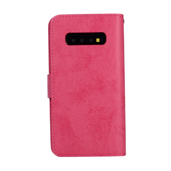 Smart Case -kaksoistoiminto Samsung Galaxy S10 PLUS -puhelimelle Rosa