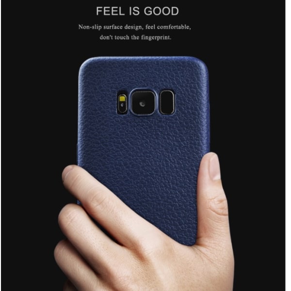 Samsung Galaxy S8 - NKOBEE Stilrent Silikonskal Brun