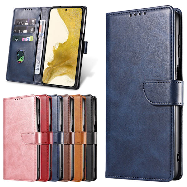 Stilsäkert Plånboksfodral - Samsung Galaxy S23 Blå