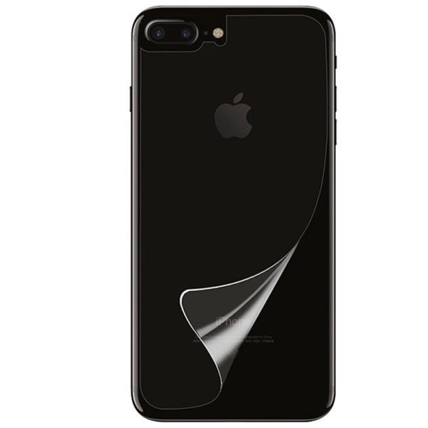 iPhone 8+ Skærmbeskytter For & Bag Blød PET 9H 0,2mm Transparent/Genomskinlig