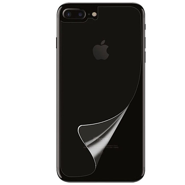 iPhone 8+ Skärmskydd Fram- & Baksida Soft PET 9H 0,2mm Transparent Transparent/Genomskinlig