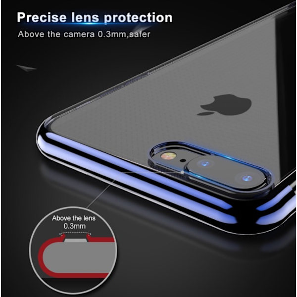 iPhone 6/6S PLUS - Stilrent Silikonskal från FLOVEME (ORGINAL) Guld