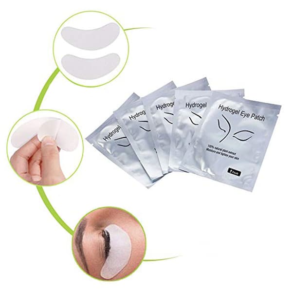 50-PACK Eyepads/Eyepatches till Ögonfransförlängning