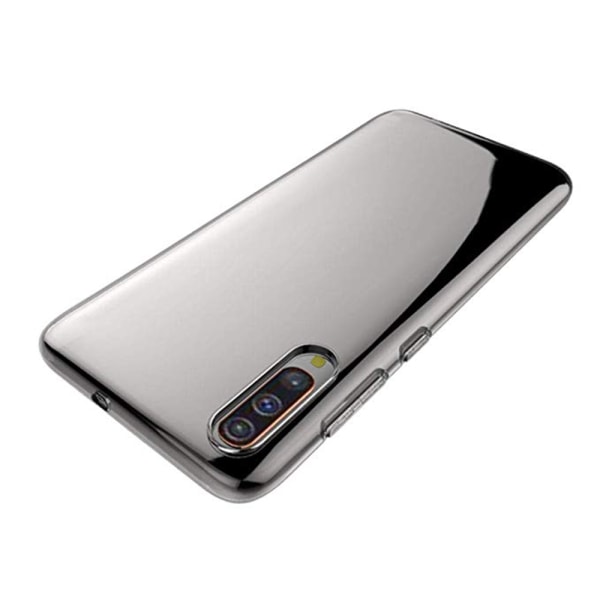 Silikone etui - Samsung Galaxy A70 Transparent/Genomskinlig Transparent/Genomskinlig