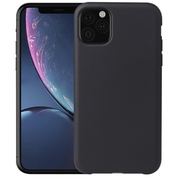 Kraftfullt Skyddande Silikonskal - iPhone 11 Pro Max Mörkblå