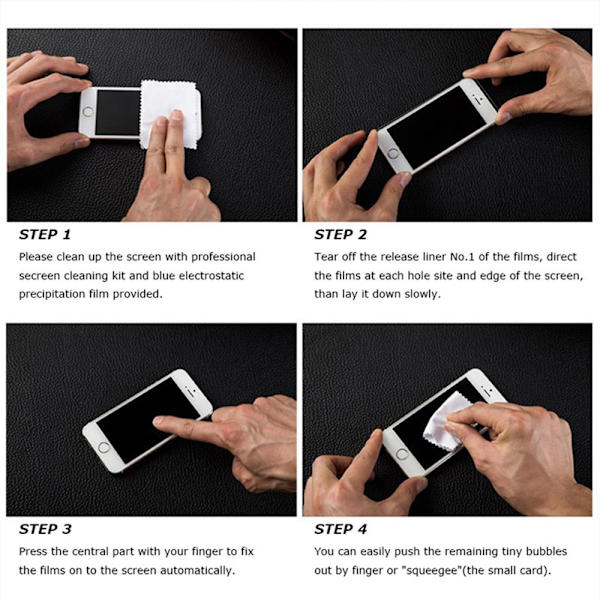 2-PACK Huawei Honor 9 Skärmskydd HD 0,3mm Transparent