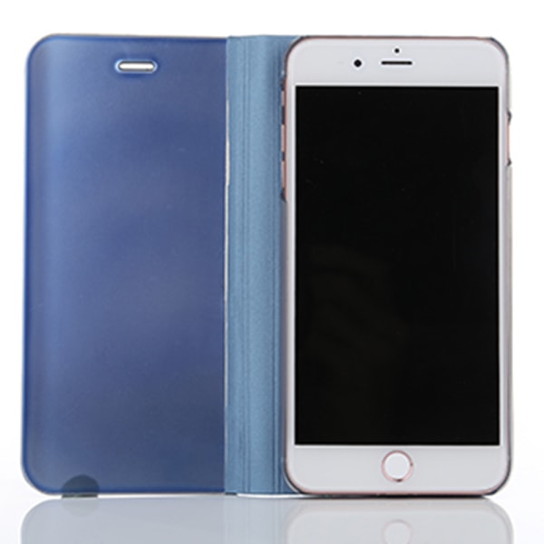 iPhone 7 - Praktisk Smart Case Himmelsblå