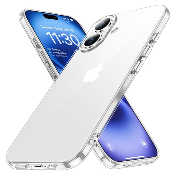 iPhone 17 Transparent Skal  Tunt, Greppvänligt & Reptåligt