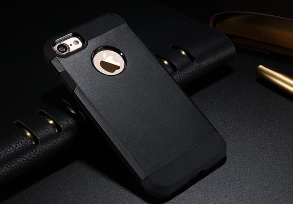 Händig Robust Hybrid Armor Skal till iPhone 7 från FLOVEME Blå