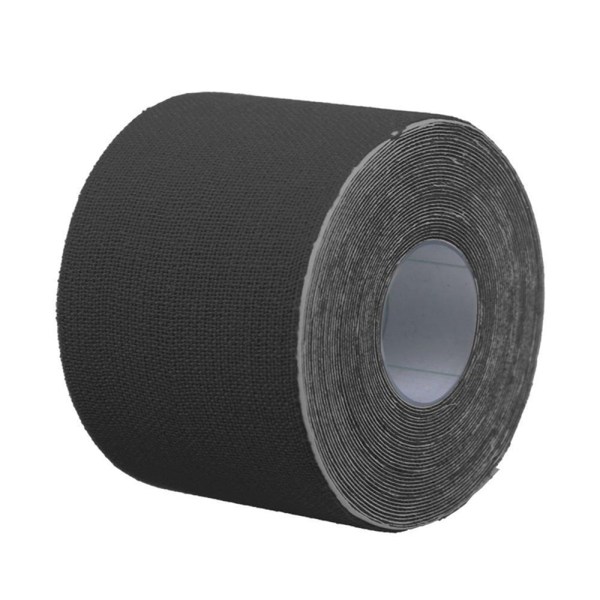 Komfortabel og selvklebende BH-teip (vanntett) Svart 5cm
