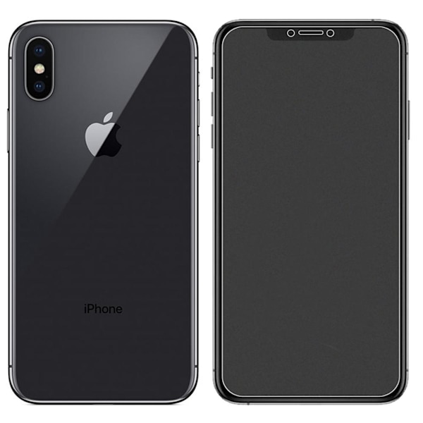 iPhone XS Max Anti-Fingerprints Skärmskydd 0,3mm Transparent