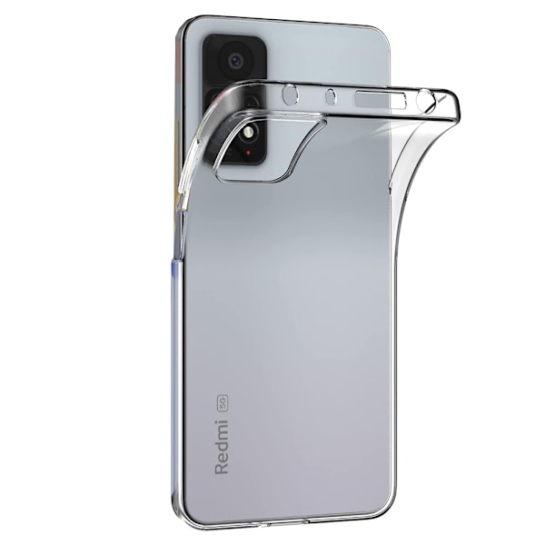 Redmi Note 11 Pro 5G - Transparent Silikonskal med Perfekt Passform