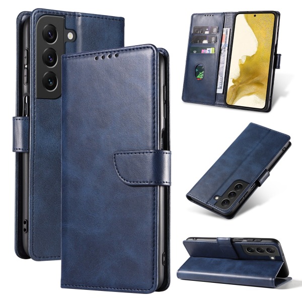 Samsung Galaxy S23 Plus - Elegant Plånboksfodral Blå