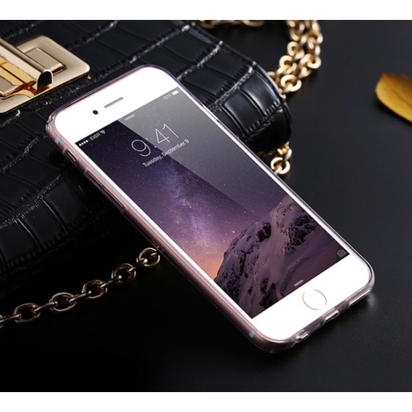 iPhone 6/6S  Elegant Crystalheart-skal från FLOVEME ORIGINAL Silver