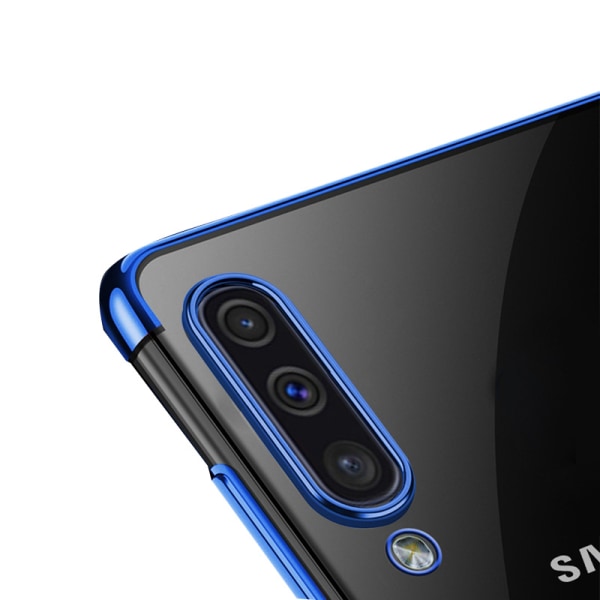 Samsung Galaxy A70 - Skyddande Silikonskal Svart