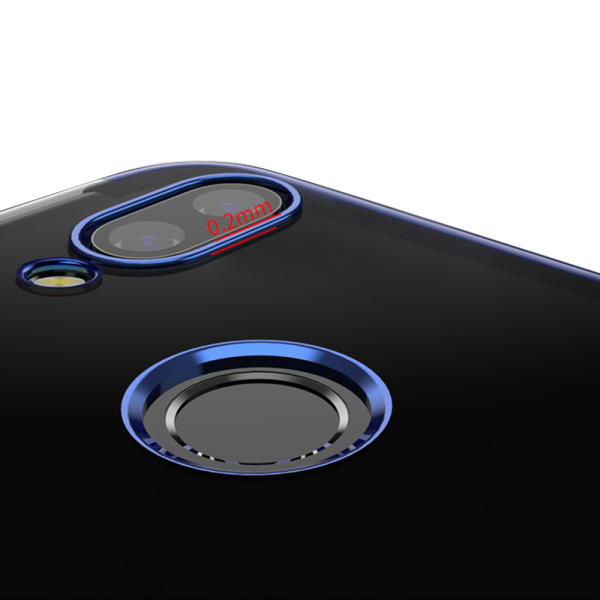 Huawei P30 Lite – iskuja vaimentava silikonisuojus (FLOVEME) Blå